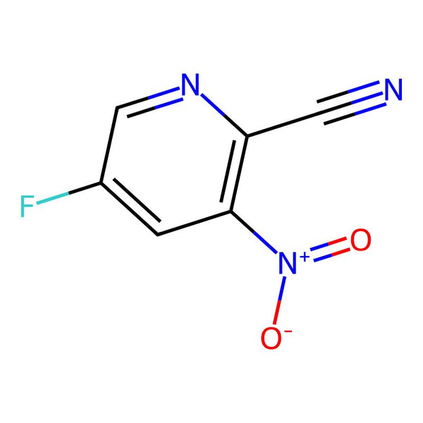 5-Fluoro-3-nitropicolinonitrile|CS-0043814|1033202-51-5