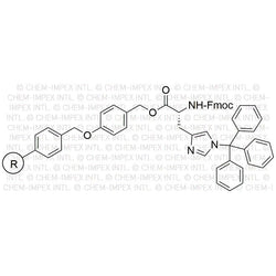 Na-Fmoc-Nim-trityl-D-histidine 4-alkoxybenzyl alcohol resin|04205