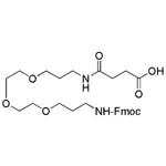 Fmoc-1-amino-4,7,10-trioxa-13-tridecanamine succinimic acid|15079|172089-14-4