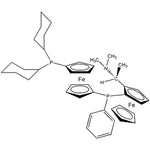 1-{[(R)-Ferrocenyl-2-(S)-ethyl-1-dimethylamino)phenyl]-(R)-phosphino}-1'-dicyclohexylphosphinoferrocene, min. 97% Chenphos|26-1266|1036373-39-3