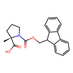 (S)-1-(((9H-Fluoren-9-yl)methoxy)carbonyl)-2-methylpyrrolidine-2-carboxylic acid|CS-0132650|167275-47-0
