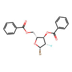 ((2R,3R,4S,5R)-3-(Benzoyloxy)-5-bromo-4-fluorotetrahydrofuran-2-yl)methyl benzoate|CS-0130700|97614-44-3