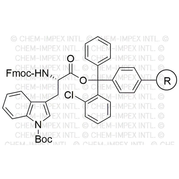 Fmoc-L-Trp(Boc)-2-chlorotrityl resin (0.3 - 0.8 meq/g, 100 - 200 mesh)|29796