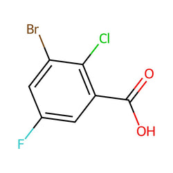 3-Bromo-2-chloro-5-fluorobenzoic acid|CS-0532056|1805210-37-0