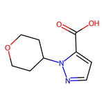 1-(Tetrahydro-2H-pyran-4-yl)-1H-pyrazole-5-carboxylic acid|CS-0653904|1784319-55-6