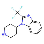 1-(Piperidin-4-yl)-2-(trifluoromethyl)-1H-benzo[d]imidazole|CS-0059171|742076-06-8