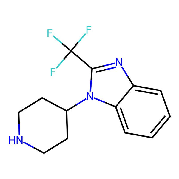 1-(Piperidin-4-yl)-2-(trifluoromethyl)-1H-benzo[d]imidazole|CS-0059171|742076-06-8