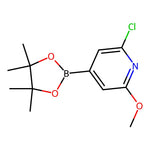 2-Chloro-6-methoxy-4-(4,4,5,5-tetramethyl-1,3,2-dioxaborolan-2-yl)pyridine|CS-0145685|697739-24-5