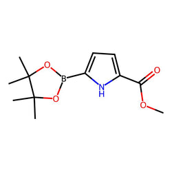 Methyl 5-(4,4,5,5-tetramethyl-1,3,2-dioxaborolan-2-yl)-1H-pyrrole-2-carboxylate|CS-0043674|676501-89-6