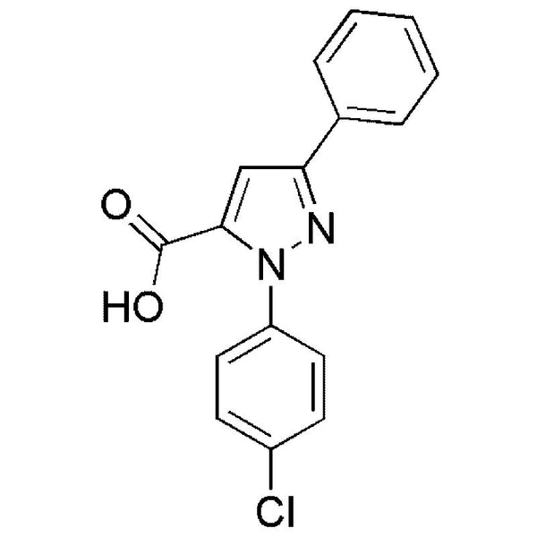 1-(4-Chlorophenyl)-3-phenyl-1H-pyrazole-5-carboxylic acid|25161|618101-90-9
