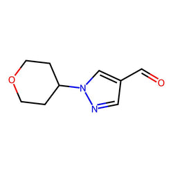 1-(Tetrahydro-2H-pyran-4-yl)-1H-pyrazole-4-carbaldehyde|CS-0530697|1342469-23-1