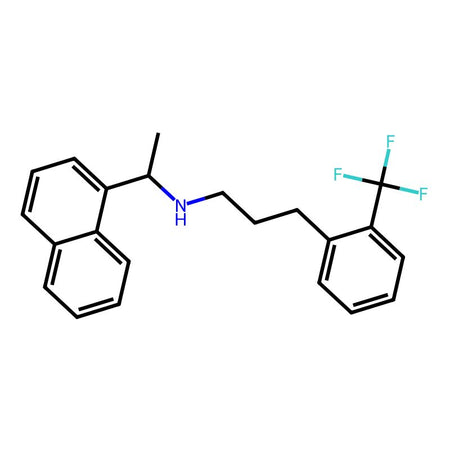 (R)-N-(1-(naphthalen-1-yl)ethyl)-3-(2-(trifluoromethyl)phenyl)propan-1-amine|C1297667|1431699-53-4