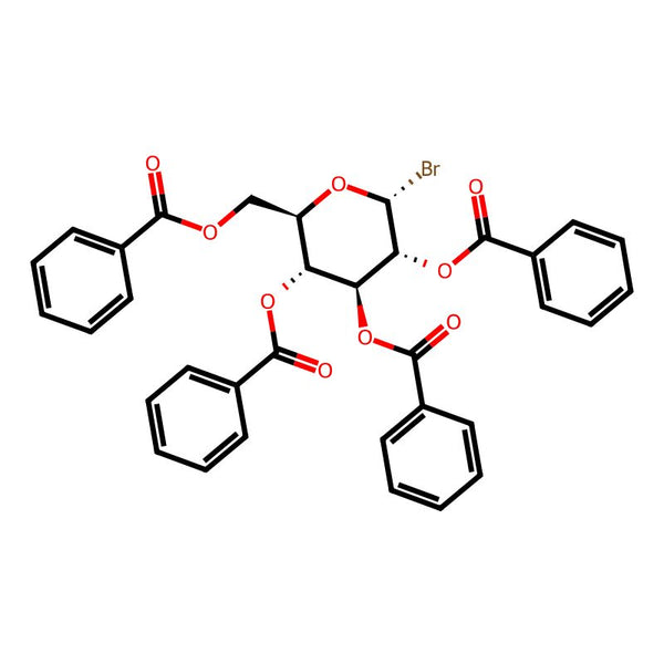 (2R,3R,4S,5R,6R)-2-((Benzoyloxy)methyl)-6-bromotetrahydro-2H-pyran-3,4,5-triyl tribenzoate|CS-0607123|14218-11-2