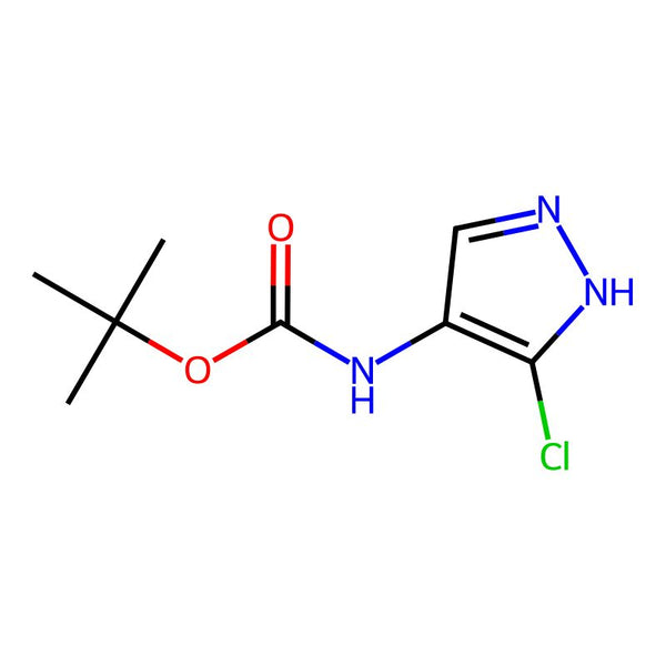 tert-Butyl N-(3-chloro-1H-pyrazol-4-yl)carbamate|CS-0058121|1374320-71-4