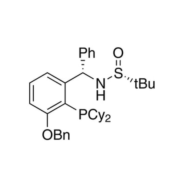[S(R)]-N-[(S)-[(3-(Benzyloxy)-2-(dicyclohexylphosphino)phenyl)phenylmethyl]-2-methyl-2-propanesulfinamide, 95%|15-8470