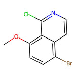 5-Bromo-1-chloro-8-methoxyisoquinoline|CS-0527297|1690846-94-6