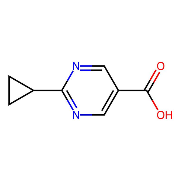2-Cyclopropyl-pyrimidine-5-carboxylic acid|CS-W003589|648423-79-4