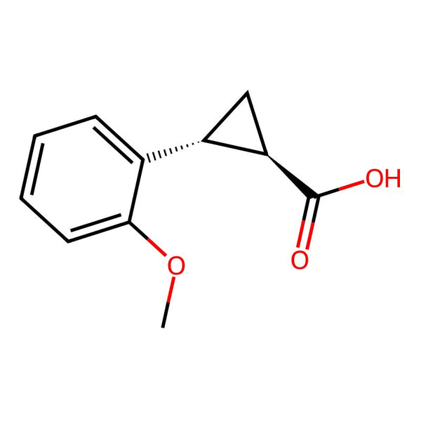 rel-(1R,2R)-2-(2-Methoxyphenyl)cyclopropanecarboxylic acid|CS-0656273|110826-01-2
