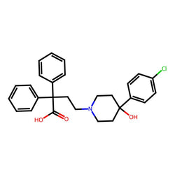 4-[4-(4-Chloro-phenyl)-4-hydroxy-piperidin-1-yl]-2,2-diphenyl-butyric acid|C1709575|82103-70-6