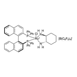 Chloro[(S)-2,2'-bis(diphenylphosphino)-1,1'-binaphthyl][(1S,2S)-cyclohexane-1,2-diamine]ruthenium(II) tetrakis(pentafluorophenyl)borate, min. 97%|44-6055