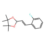 2-(2-Fluorostyryl)-4,4,5,5-tetramethyl-1,3,2-dioxaborolane|CS-0173002|1377152-43-6