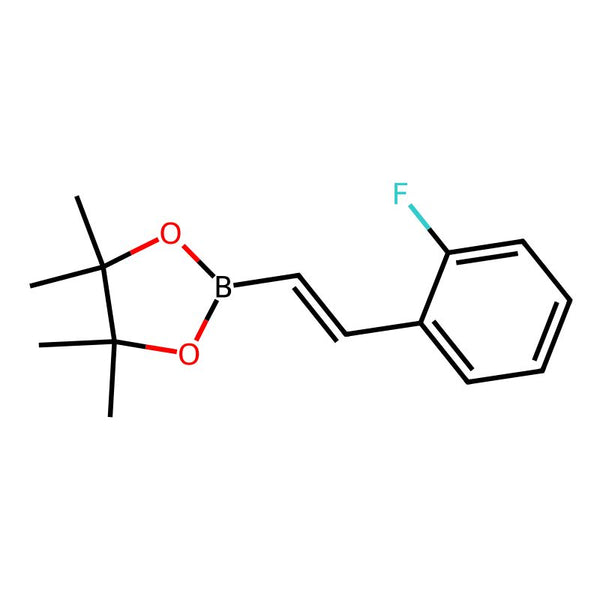 2-(2-Fluorostyryl)-4,4,5,5-tetramethyl-1,3,2-dioxaborolane|CS-0173002|1377152-43-6