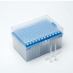 biologix 200μl  filter tips, extra--long , rack pack, sterile,  tip: dnase & rnase free,pp, filter material: uhmwpe. 96 pieces/rack, 50 racks/case|23-0200A2