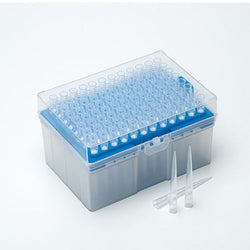 biologix 200μl  filter tips, extra--long , rack pack, sterile,  tip: dnase & rnase free,pp, filter material: uhmwpe. 96 pieces/rack, 50 racks/case|23-0200A2