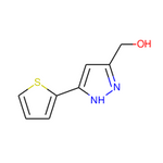 (3-(Thiophen-2-yl)-1H-pyrazol-5-yl)methanol|CS-0322328|852228-02-5