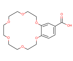 2,3,5,6,8,9,11,12,14,15-decahydrobenzo[b][1,4,7,10,13,16]hexaoxacyclooctadecine-18-carboxylicacid|CS-0170473|60835-75-8
