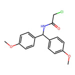 N-[Bis(4-methoxyphenyl)methyl]-2-chloroacetamide|CS-0233588|28230-40-2