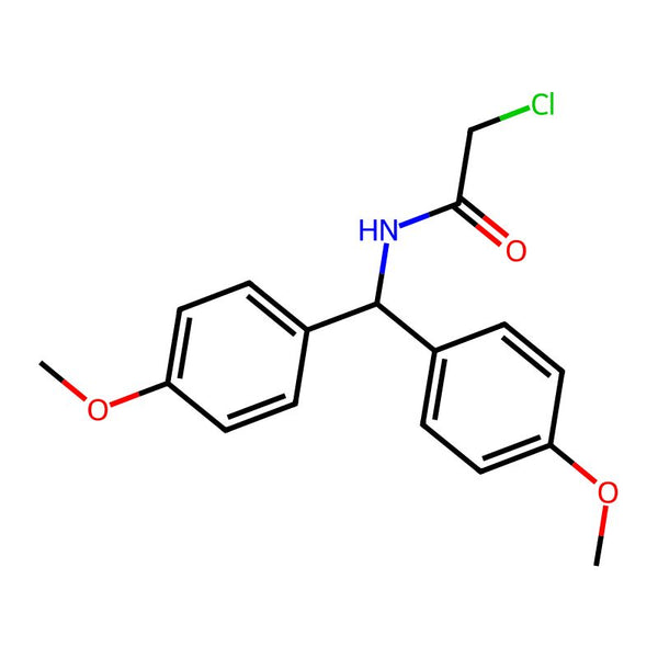 N-[Bis(4-methoxyphenyl)methyl]-2-chloroacetamide|CS-0233588|28230-40-2