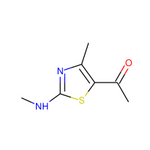 1-(4-Methyl-2-(methylamino)thiazol-5-yl)ethan-1-one|CS-0059746|94284-66-9