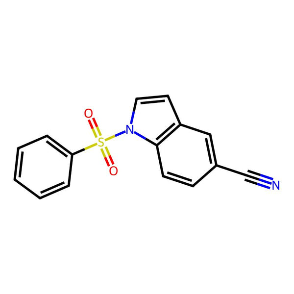1-(Phenylsulfonyl)-1H-indole-5-carbonitrile|CS-0530378|144340-21-6