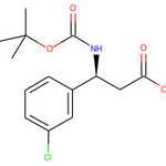 (S)-3-((tert-Butoxycarbonyl)amino)-3-(3-chlorophenyl)propanoic acid|CS-0154511|500770-74-1
