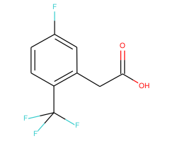 5-Fluoro-2-(trifluoromethyl)phenylacetic acid|CS-W014723|239135-52-5