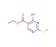 1,4-Dihydro-2-(methylthio)-4-oxo-5-pyrimidinecarboxylic acid ethyl ester, 99%|972012|53554-29-3