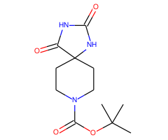 tert-butyl 2,4-dioxo-1,3,8-triazaspiro[4.5]decane-8-carboxylate|CS-WAA0323|183673-70-3