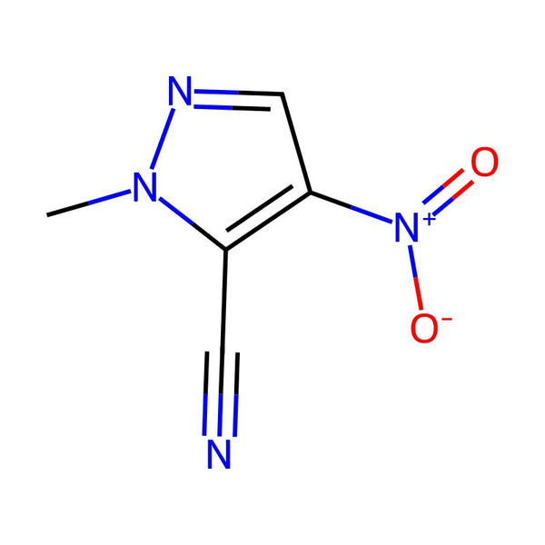 1-Methyl-4-nitro-1H-pyrazole-5-carbonitrile|CS-0199128|42110-73-6