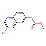 methyl 2-(3-bromoquinolin-6-yl)acetate|CS-0061880|1022091-89-9