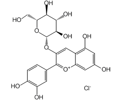 Cyanidin-3-O-glucoside chloride, 98%, from Glycine max (L.) merr.|410534|7084-24-4