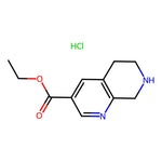 Ethyl 5,6,7,8-tetrahydro-1,7-naphthyridine-3-carboxylate hydrochloride|CS-0049449|1207175-08-3