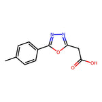 2-(5-(p-Tolyl)-1,3,4-oxadiazol-2-yl)acetic acid|CS-0498878|415679-23-1