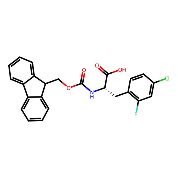 (S)-2-((((9H-fluoren-9-yl)methoxy)carbonyl)amino)-3-(4-chloro-2-fluorophenyl)propanoic acid|CS-0334925|1217811-90-9
