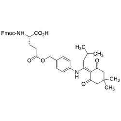 Fmoc-L-glutamic acid g-4-[N-{1-(4,4-dimethyl-2,6-dioxocyclohexylidene)-3-methylbutyl}amino] benzyl e|03706|268730-86-5
