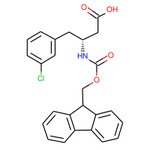 Fmoc-(R)-3-amino-4-(3-chlorophenyl)-butyric acid|CS-0061694|331763-57-6