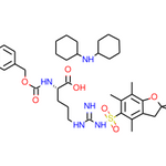 Cyclohexanamine N2-((benzyloxy)carbonyl)-Nw-((2,2,4,6,7-pentamethyl-2,3-dihydrobenzofuran-5-yl)sulfonyl)-L-argininate|CS-0137984|200190-89-2