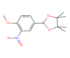 2-(4-Methoxy-3-nitrophenyl)-4,4,5,5-tetramethyl-1,3,2-dioxaborolane|CS-0175554|554411-20-0