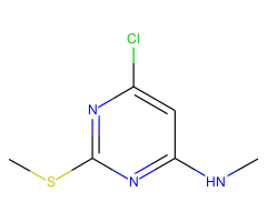 6-Chloro-N-methyl-2-(methylthio)pyrimidin-4-amine|CS-0378470|478258-67-2