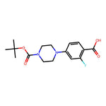 4-(4-(tert-Butoxycarbonyl)piperazin-1-yl)-2-fluorobenzoic acid|CS-0345317|1121596-45-9